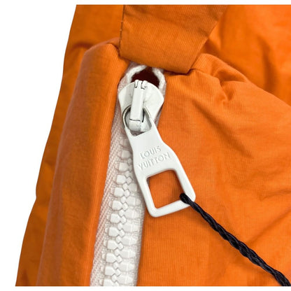 Louis Vuitton Padded Harness Asymmetric Vest 3D Pocket Virgil Abloh Orange — view 8