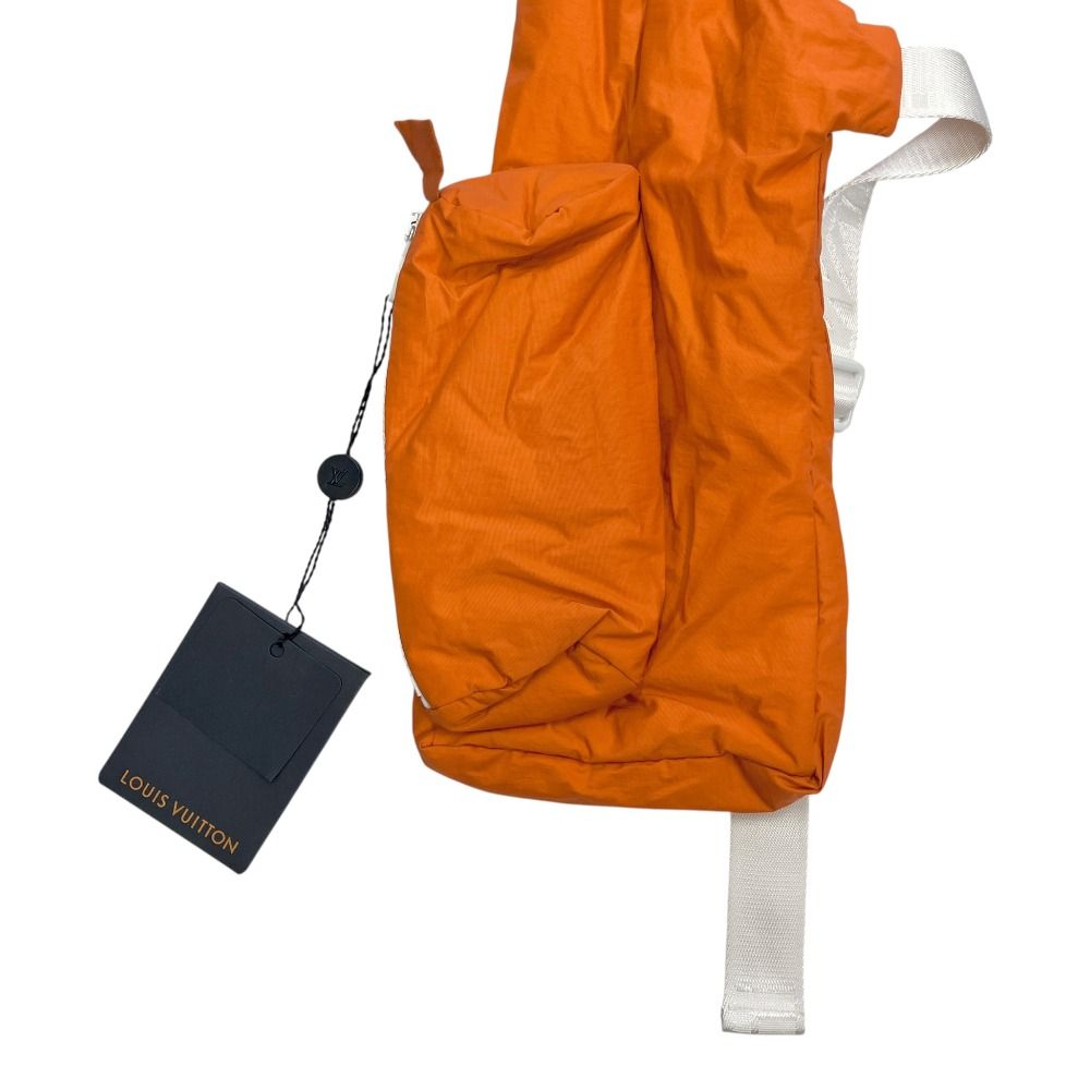 Louis Vuitton Padded Harness Asymmetric Vest 3D Pocket Virgil Abloh Orange — view 6
