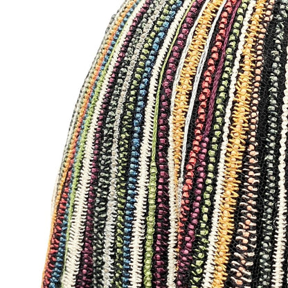 Dior Multi Striped Tulle Long Skirt Lace Sample Black 36 — view 6
