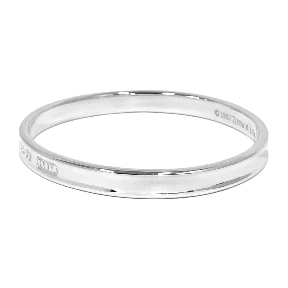 Tiffany & Co 1837 Narrow Bangle Bracelet Vintage Silver — view 2