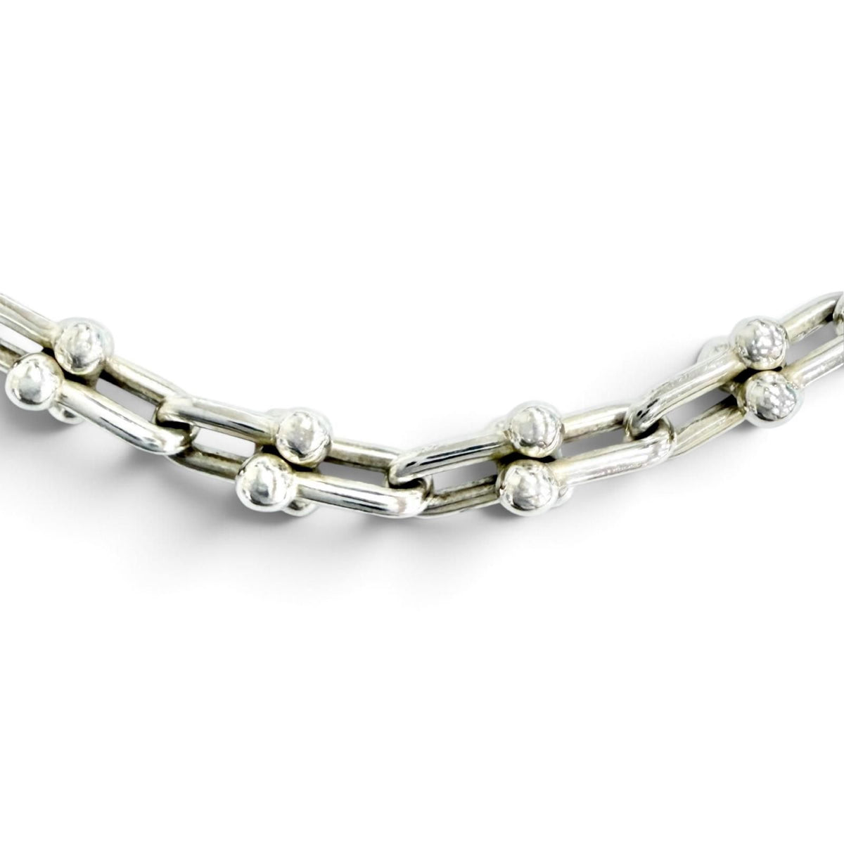 Tiffany & Co HardWear Microlink Bracelet Silver — view 3