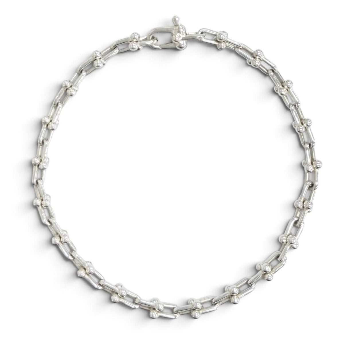 Tiffany & Co HardWear Microlink Bracelet Silver
