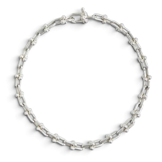 Tiffany & Co HardWear Microlink Bracelet Silver