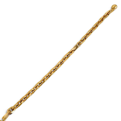 Hermes Filou H Logo Glove Holder Strap Gold Gloves — view 4