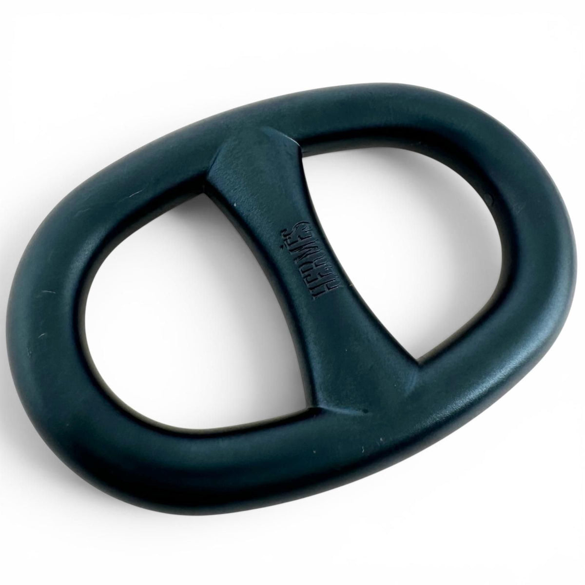Hermes Metal Chaine D'ancre Scarf Ring Navy — view 2