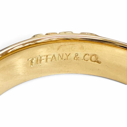 Tiffany & Co Atlas Numeric Ring 750 18k Yellow Gold — view 6