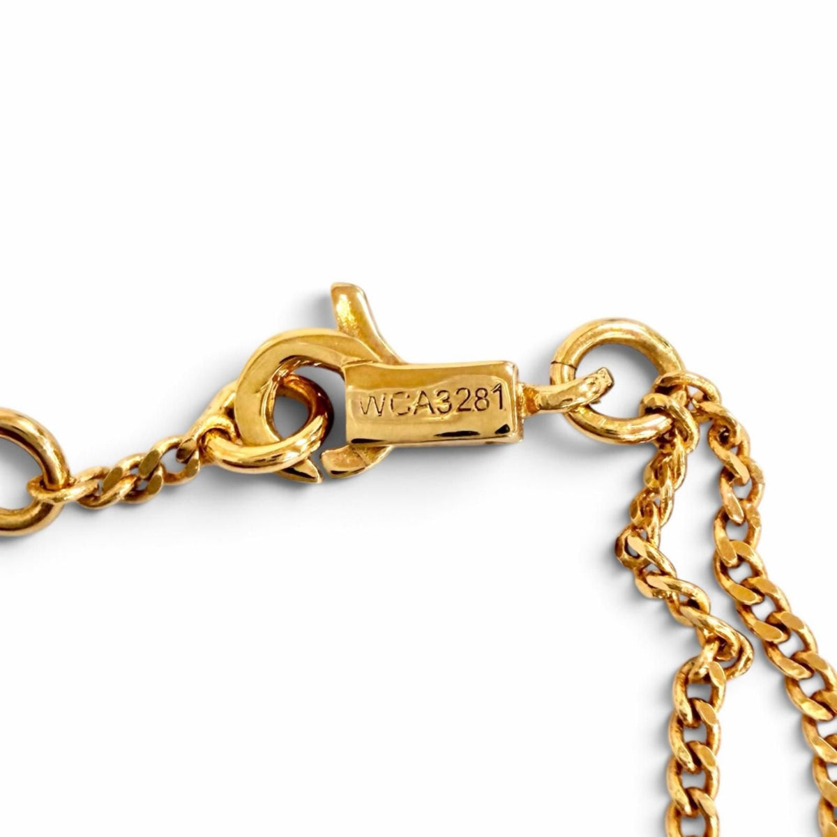 Celine Maillon Triomphe Chain Bracelet Gold — view 6
