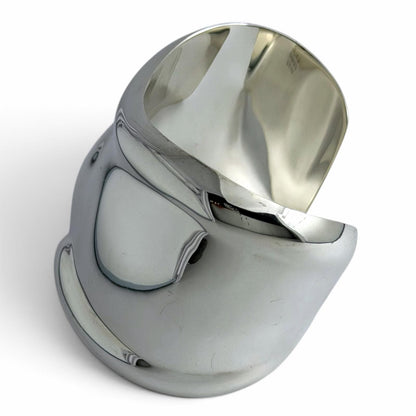 Tiffany & Co Bone Cuff Left Hand Bracelet Bangle Silver — view 2