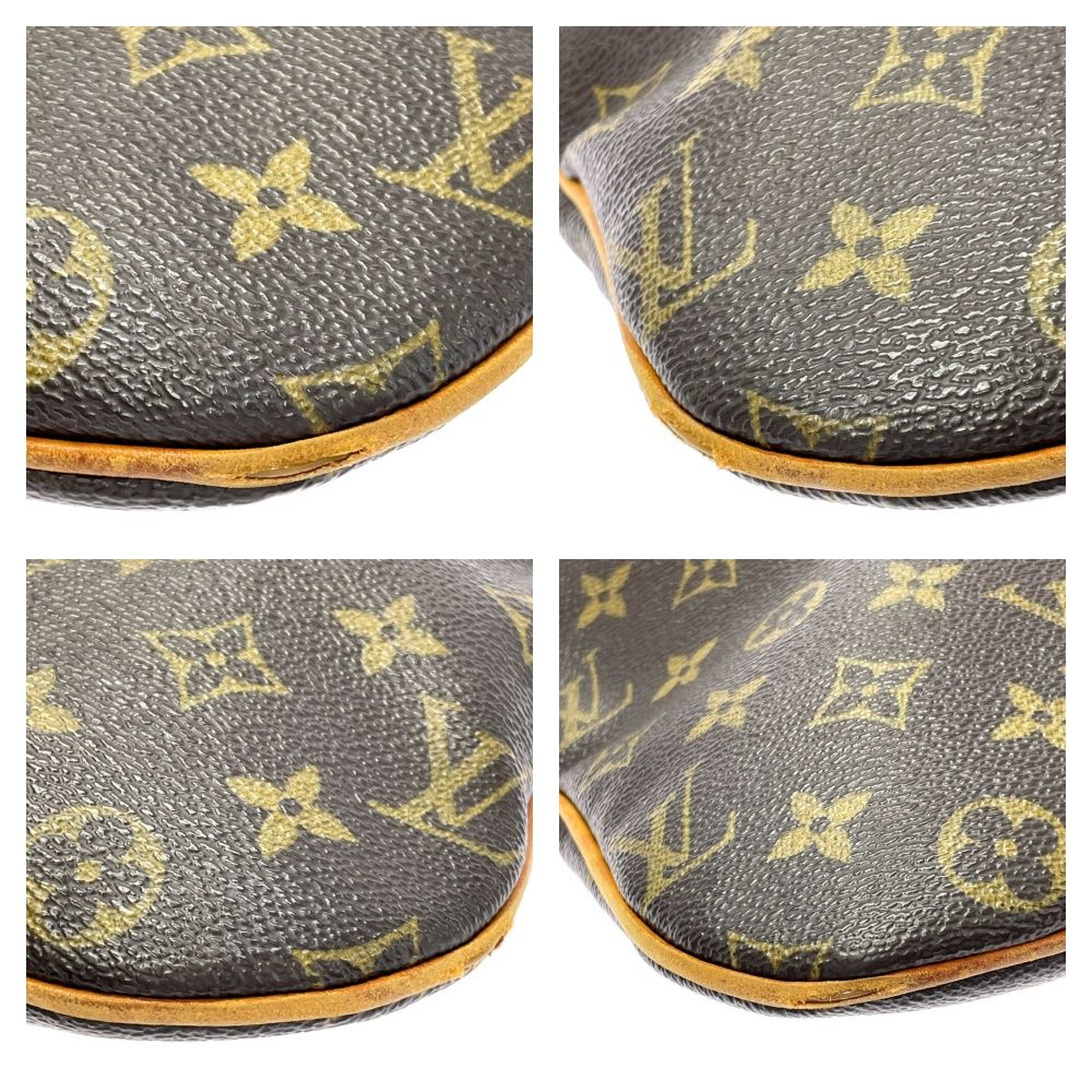Louis Vuitton Monogram Pochette Bosphore Shoulder Bag Brown — view 6