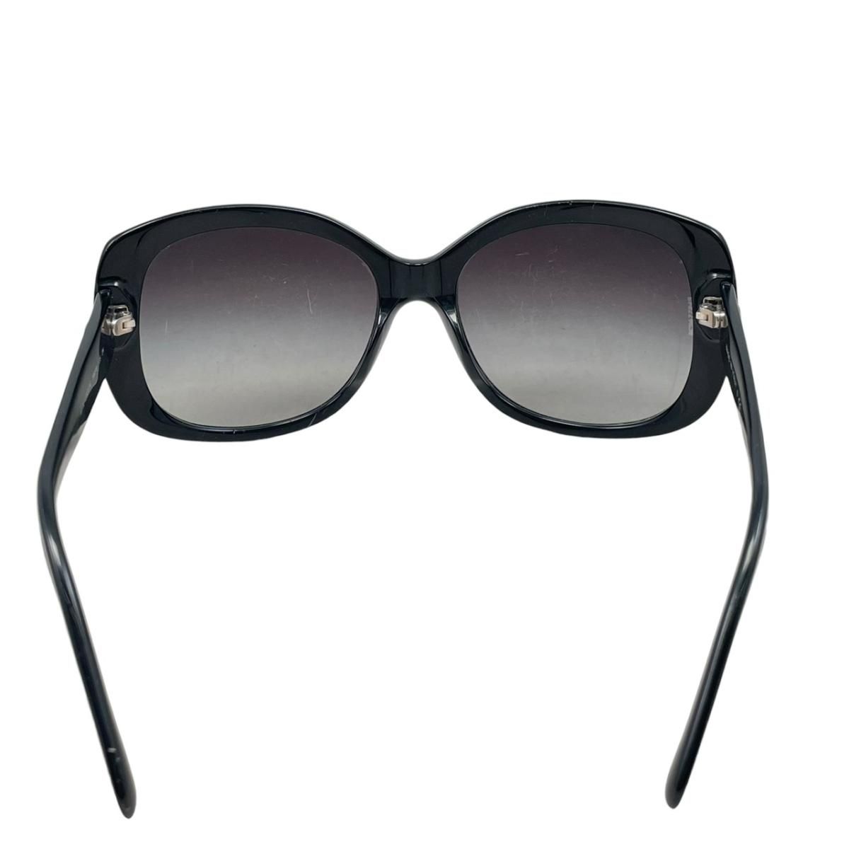 Chanel Sunglasses CC Logo Black Eyewear — view 4