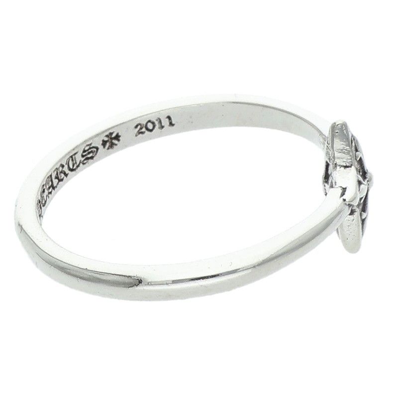 Chrome Hearts Bubblgm Star Bubblegum Silver Ring — view 5
