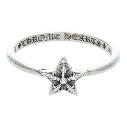 Chrome Hearts Bubblgm Star Bubblegum Silver Ring