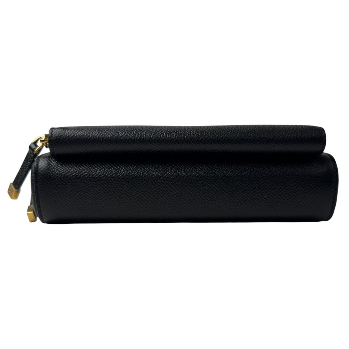 Dior Caro Double Pouch Black Shoulder Bag Leather CD — view 6