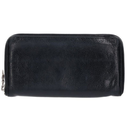 Chrome Hearts Rec Zip Round Zip Leather Wallet — view 2