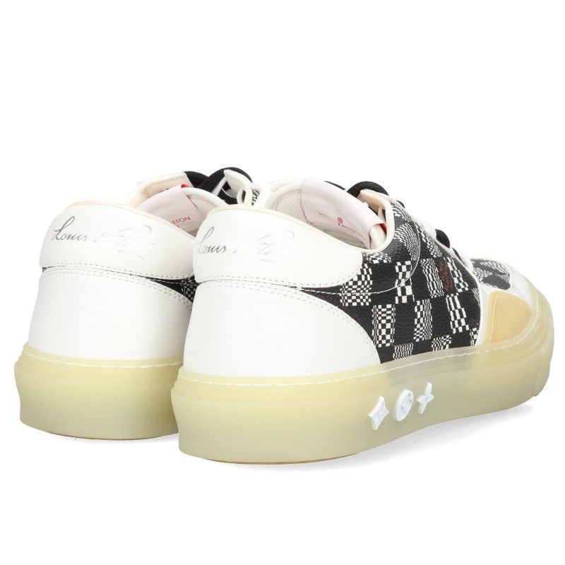 Louis Vuitton LV Ori Line Damier Low-Top Sneakers — view 2