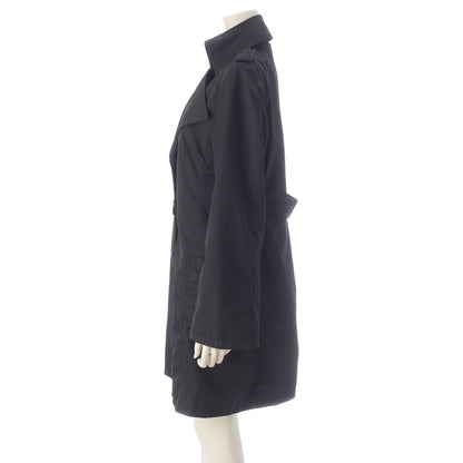 Gucci Tom Ford Era Logo Button Trench Coat Spring Black 42 — view 3