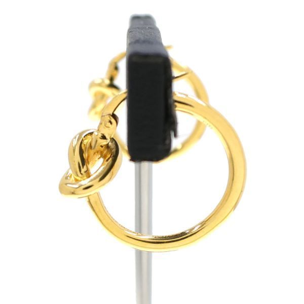 Celine Note Small Hoop Earrings — view 3