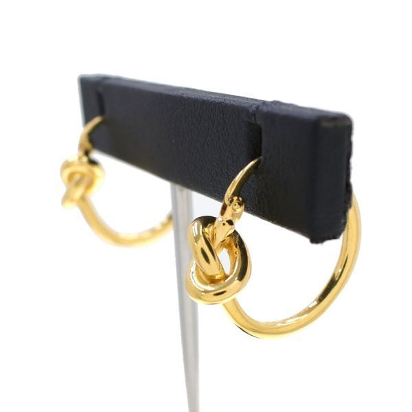 Celine Note Small Hoop Earrings — view 2