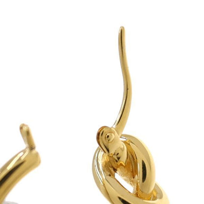 Celine Note Small Hoop Earrings — view 7