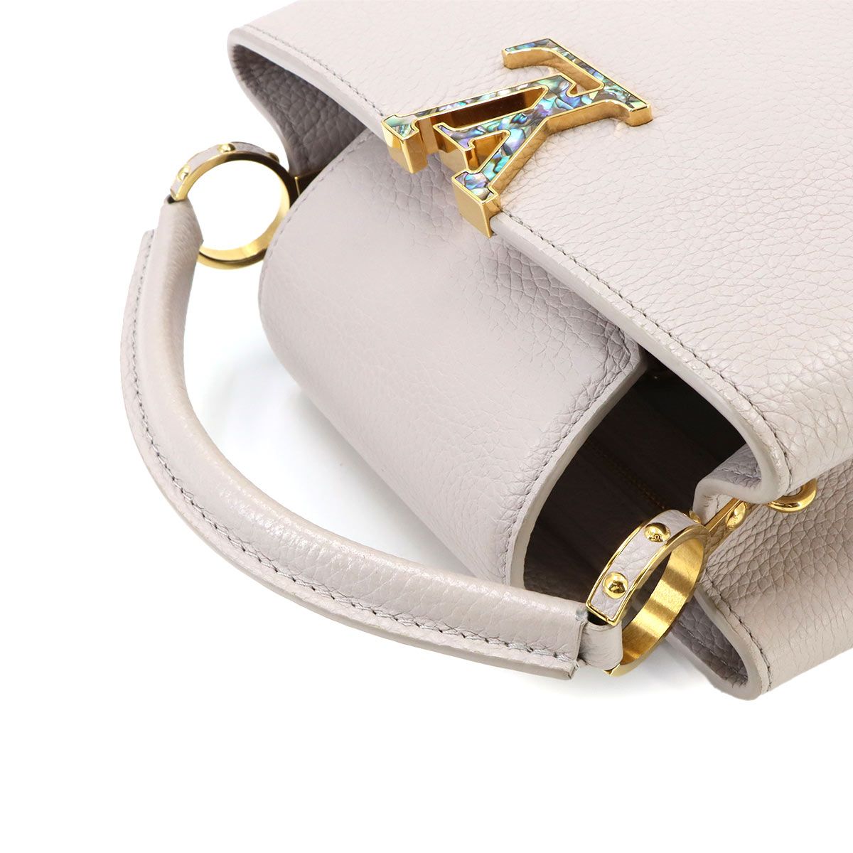 Louis Vuitton Capucines BB 2-Way Bag Taurillon Leather Bloom — view 5