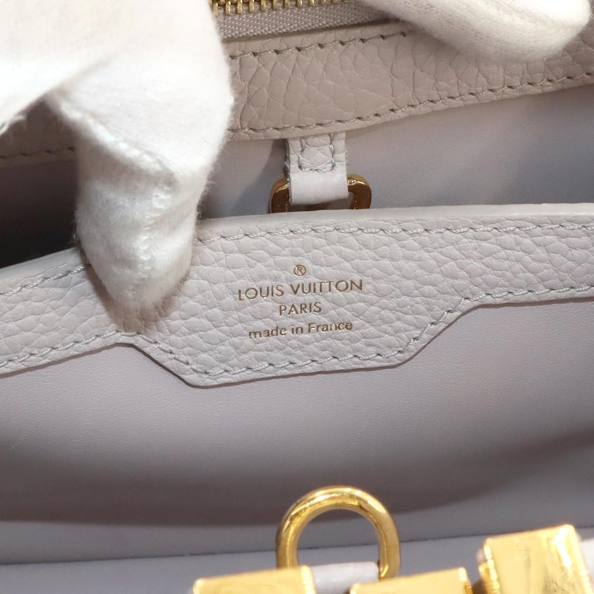 Louis Vuitton Capucines BB 2-Way Bag Taurillon Leather Bloom — view 8