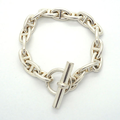 Hermes Bracelet Chaine D'ancre MM 17 Links 925 Sterling Silver — view 3