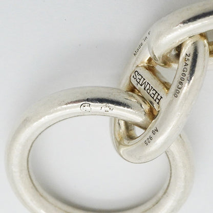 Hermes Bracelet Chaine D'ancre MM 17 Links 925 Sterling Silver — view 6