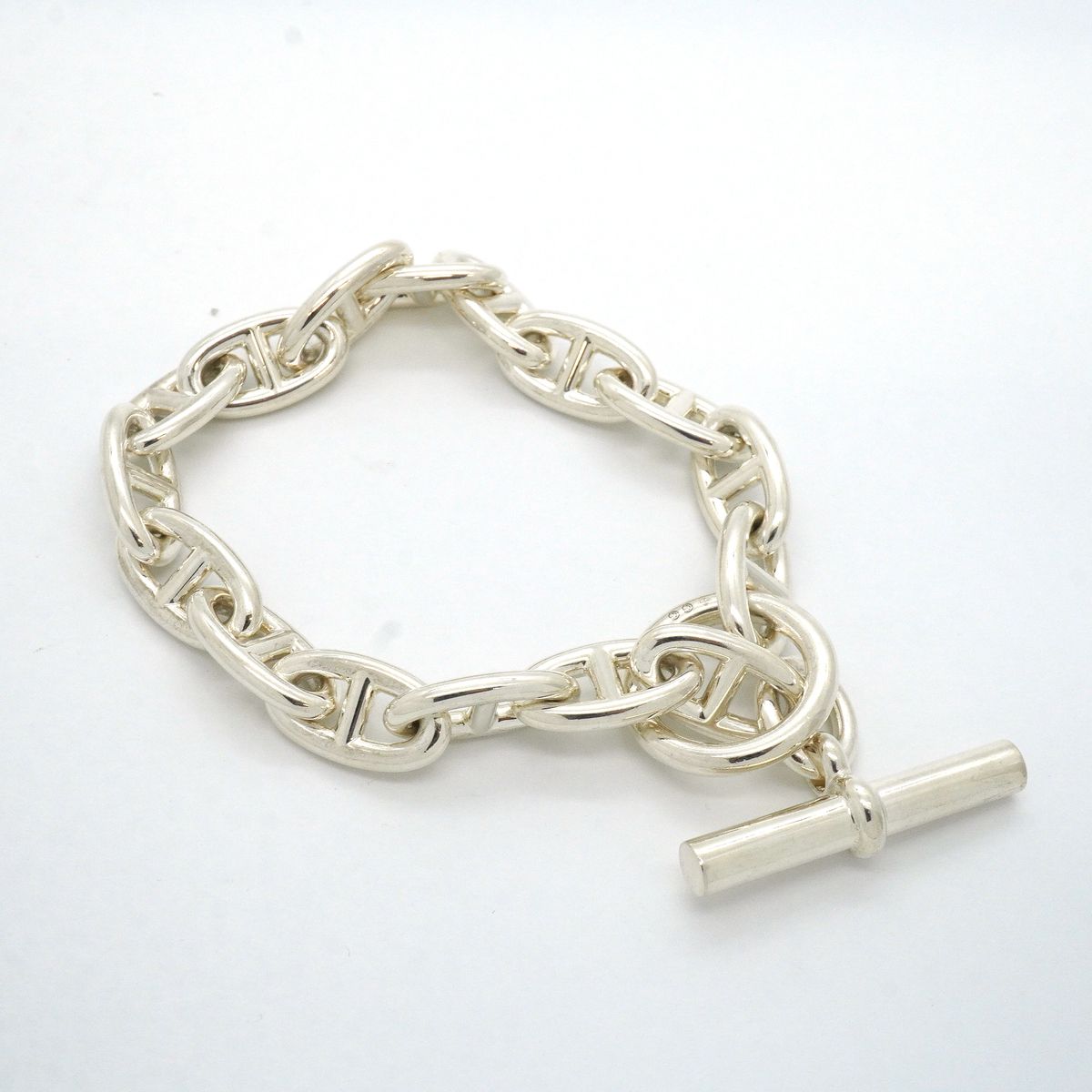 Hermes Bracelet Chaine D'ancre GM 16 Links 925 Sterling Silver — view 2