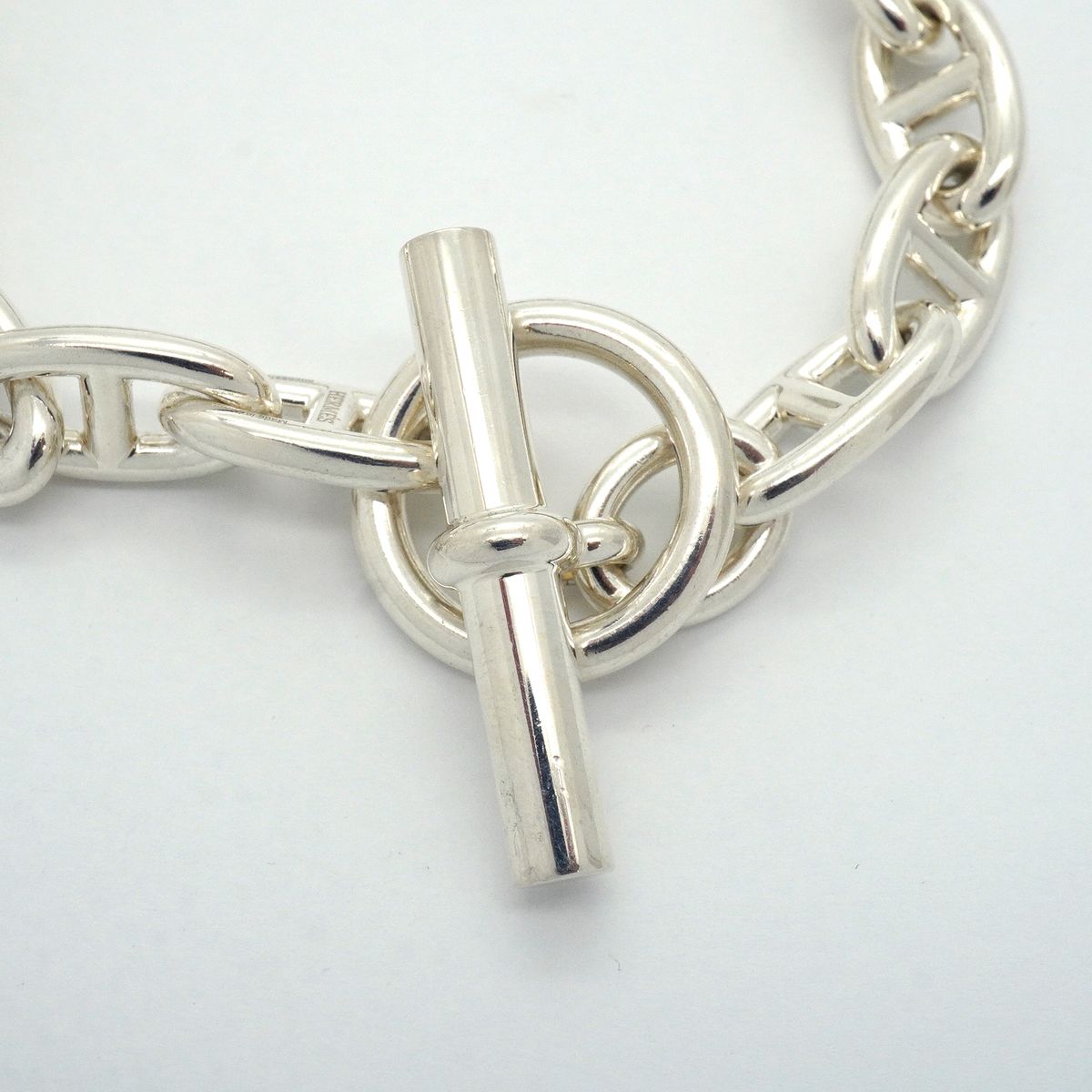 Hermes Bracelet Chaine D'ancre GM 16 Links 925 Sterling Silver — view 4