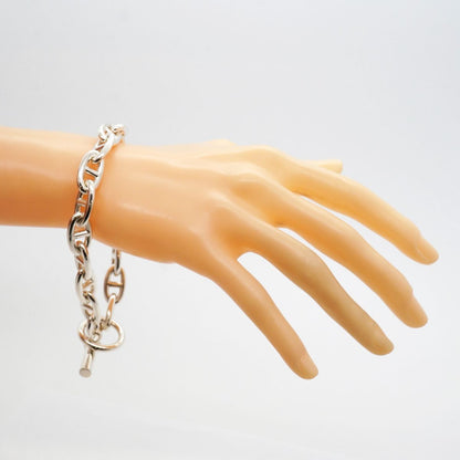 Hermes Bracelet Chaine D'ancre GM 16 Links 925 Sterling Silver — view 7