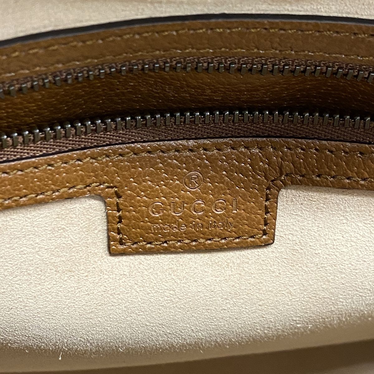 Gucci Tote Bag Diana Leather Brown Gold 2-Way — view 5