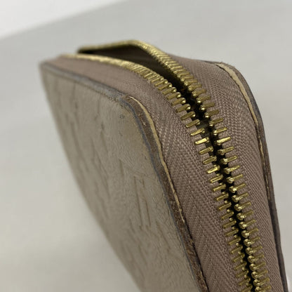 Louis Vuitton Wallet Monogram Empreinte Zippy Tourterelle — view 6