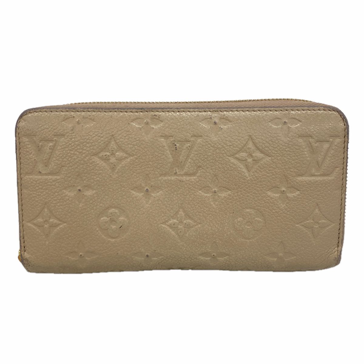 Louis Vuitton Wallet Monogram Empreinte Zippy Tourterelle