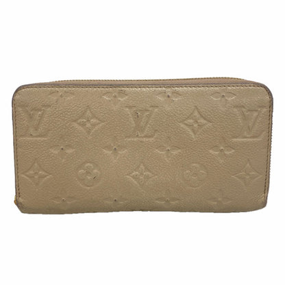 Louis Vuitton Wallet Monogram Empreinte Zippy Tourterelle