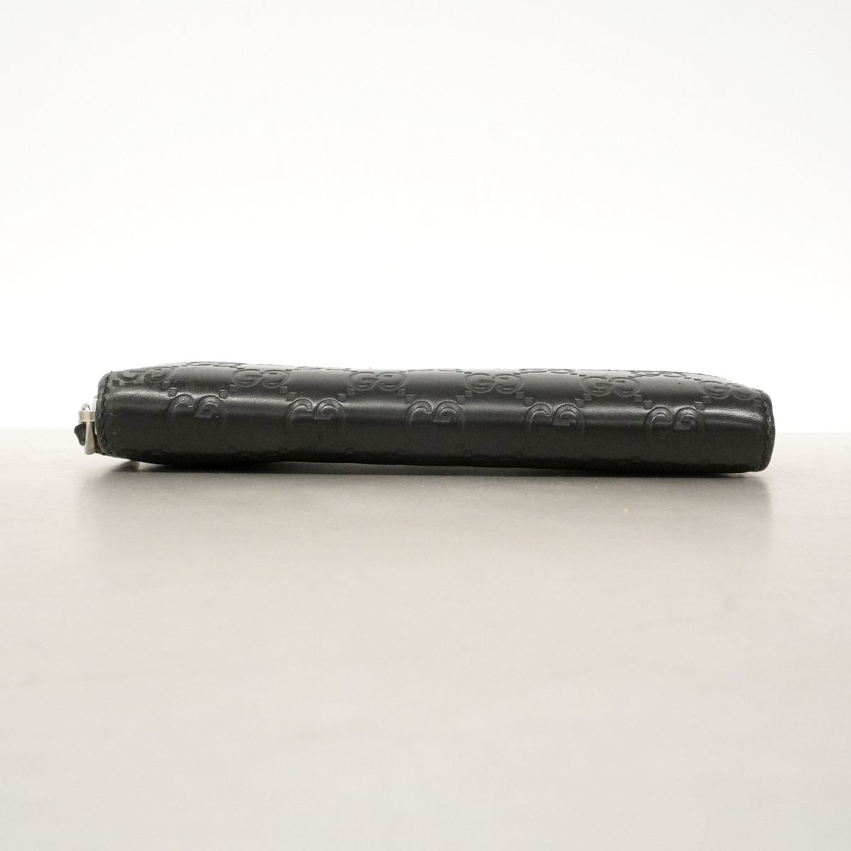 Gucci Wallet Guccissima Leather Black Silver — view 3