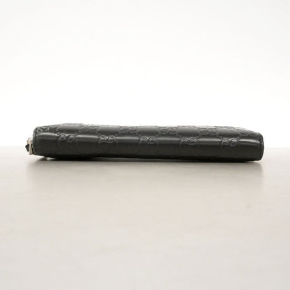 Gucci Wallet Guccissima Leather Black Silver — view 3