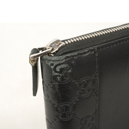 Gucci Wallet Guccissima Leather Black Silver — view 7