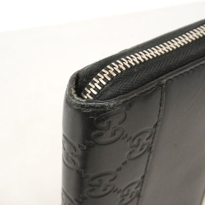 Gucci Wallet Guccissima Leather Black Silver — view 8