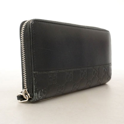 Gucci Wallet Guccissima Leather Black Silver — view 2