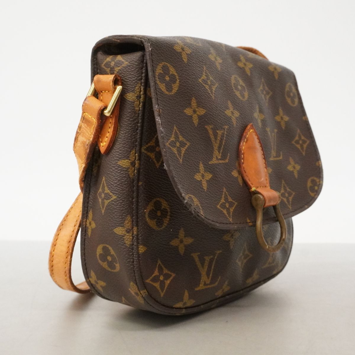 Louis Vuitton Shoulder Bag Monogram Saint-cloud MM Brown — view 2