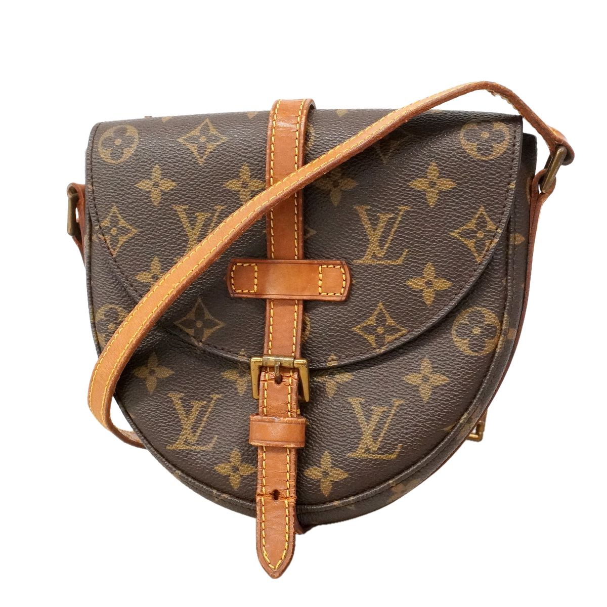 Louis Vuitton Shoulder Bag Monogram Chantilly PM Brown