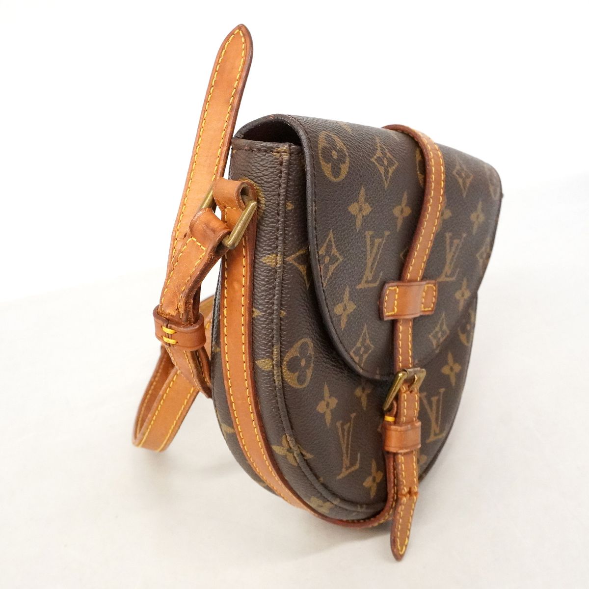 Louis Vuitton Shoulder Bag Monogram Chantilly PM Brown — view 2