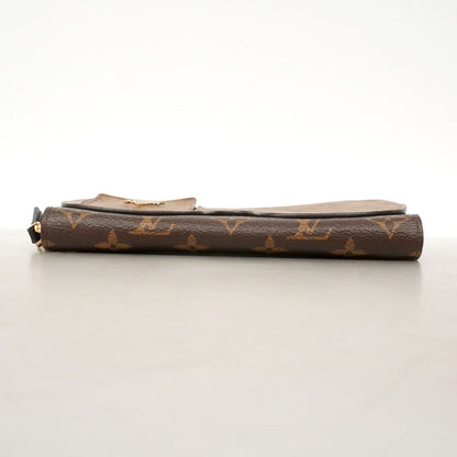 Louis Vuitton Wallet Monogram Reverse Zippy Shady Brown — view 3
