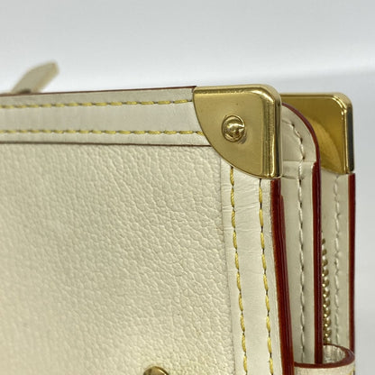 Louis Vuitton Wallet Suhali Compact Zip Blanc — view 6
