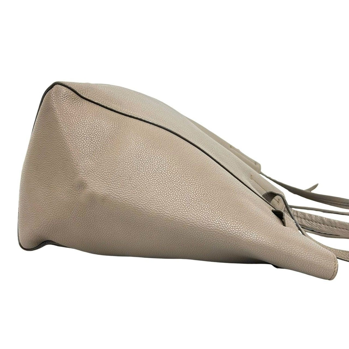 Celine Cabas Phantom Leather Tote Shoulder Bag Business Beige — view 6
