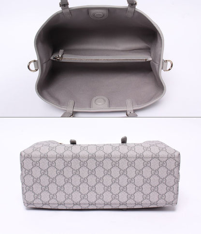 Gucci Small Tote 2-Way Shoulder Bag Crossbody GG Emblem — view 3