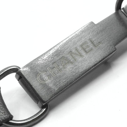 Chanel Belt Silver Leather 75 — view 6