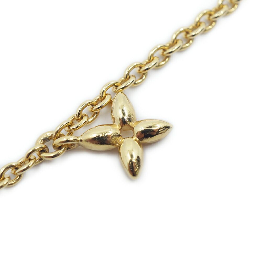 Louis Vuitton Necklace LV Iconic Gold Metal Rhinestone — view 5