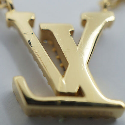 Louis Vuitton Necklace LV Iconic Gold Metal Rhinestone — view 4