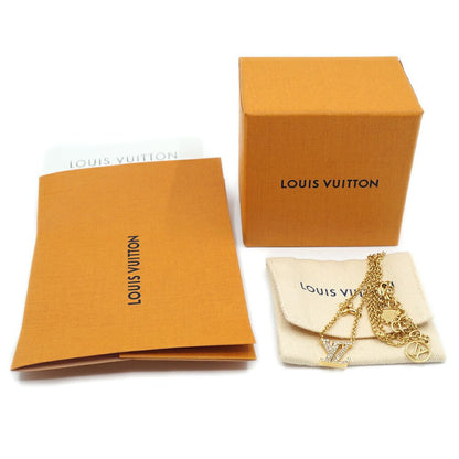Louis Vuitton Necklace LV Iconic Gold Metal Rhinestone — view 8